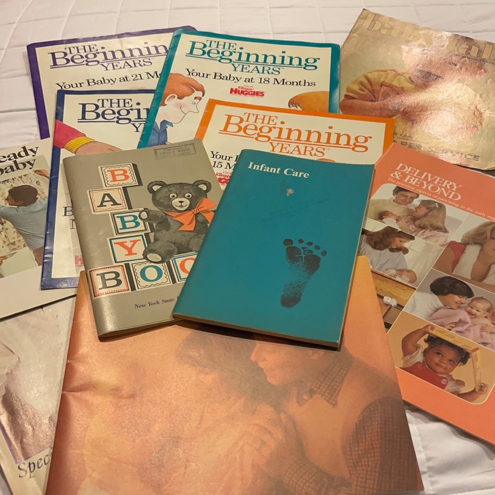How did your parents prepare fir you?  Collection of vintage ‘BABY’ information